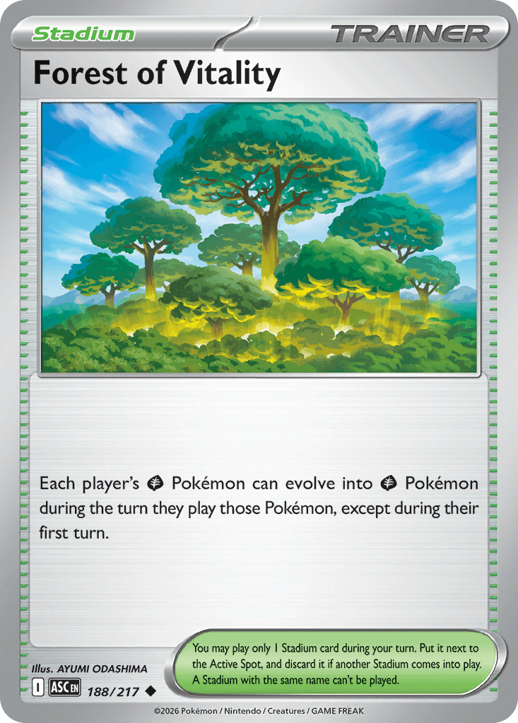 Forest of Vitality, 188/217, Standard
