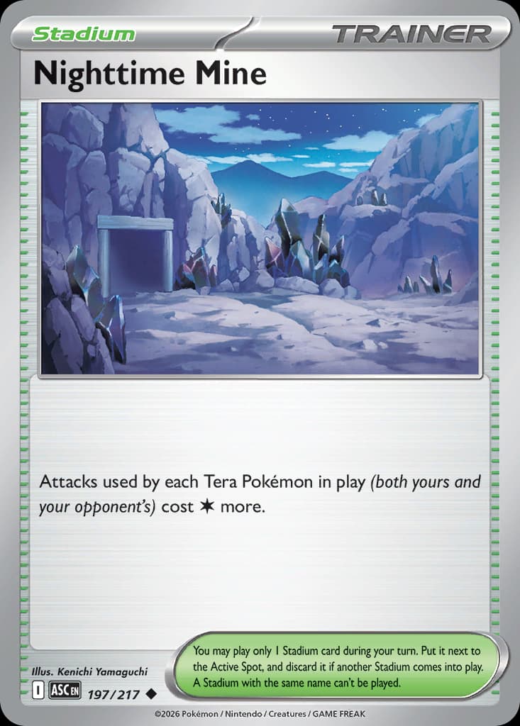 Nighttime Mine, 197/217, Standard