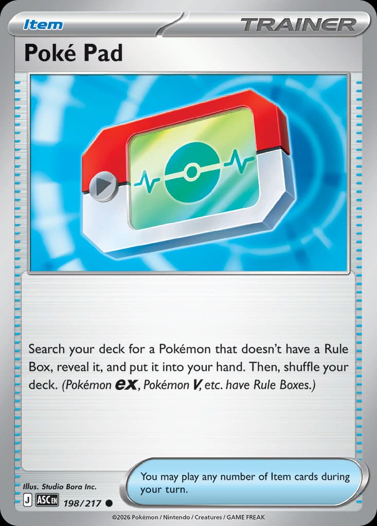 Poké Pad, 198/217, Standard