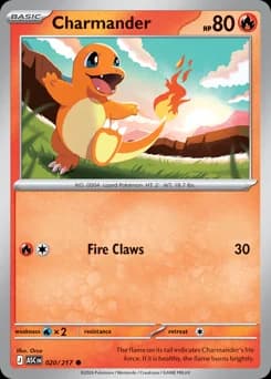 Charmander, 20/217, Standard