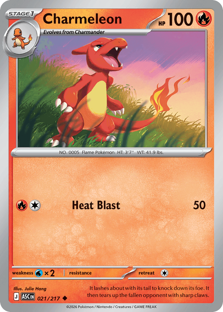 Charmeleon, 21/217, Standard