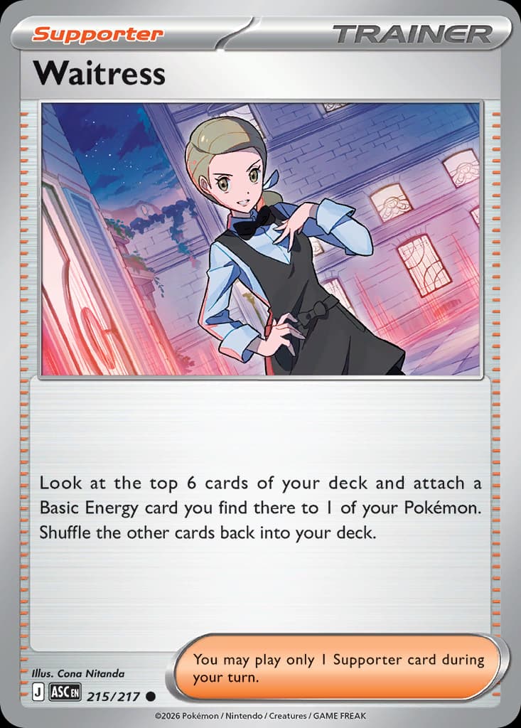 Waitress, 215/217, Standard