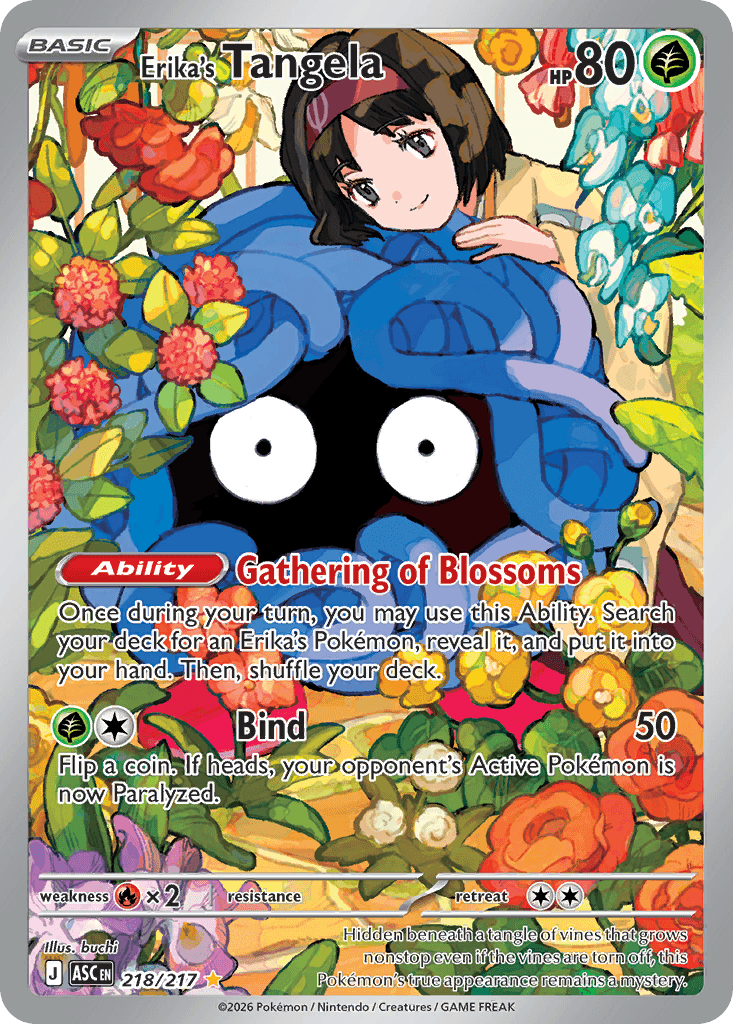 Erika's Tangela, 218/217, Standard