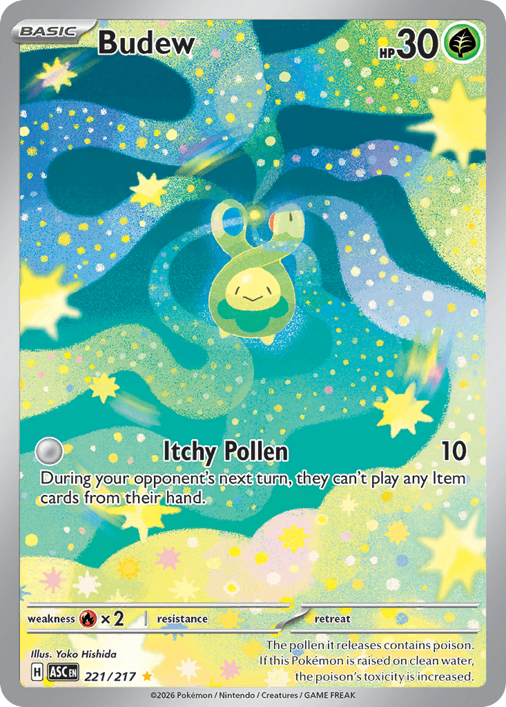 Budew, 221/217, Standard