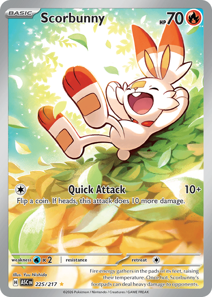 Scorbunny, 225/217, Standard