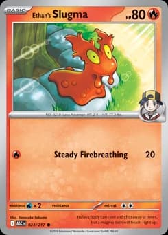 Ethan's Slugma, 23/217, Standard
