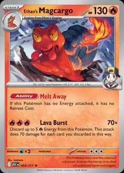 Ethan's Magcargo, 24/217, Standard
