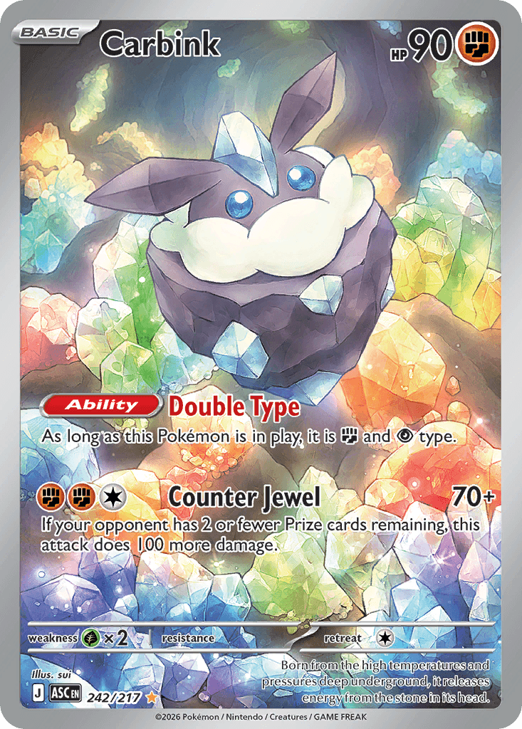 Carbink, 242/217, Standard