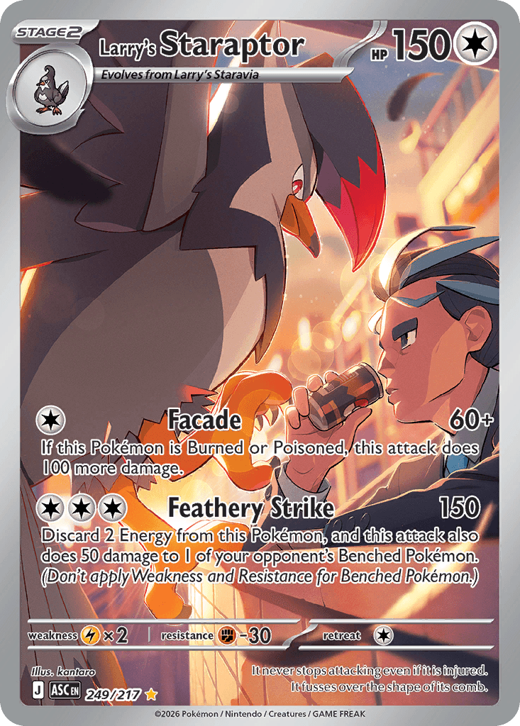 Larry's Staraptor, 249/217, Standard