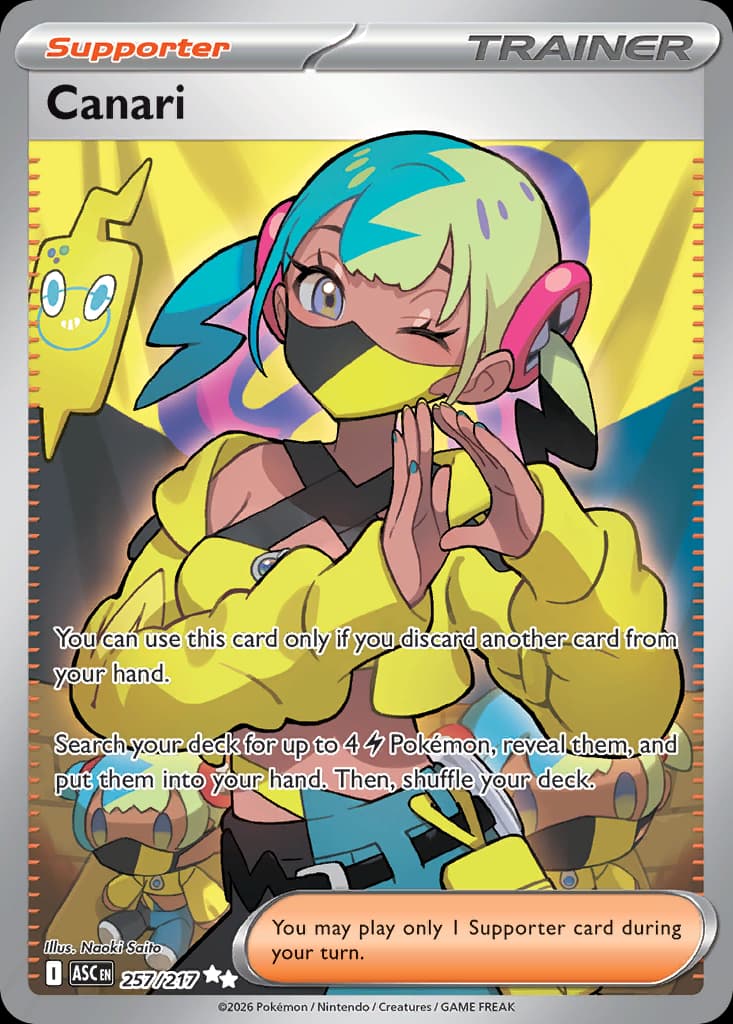 Canari, 257/217, Standard