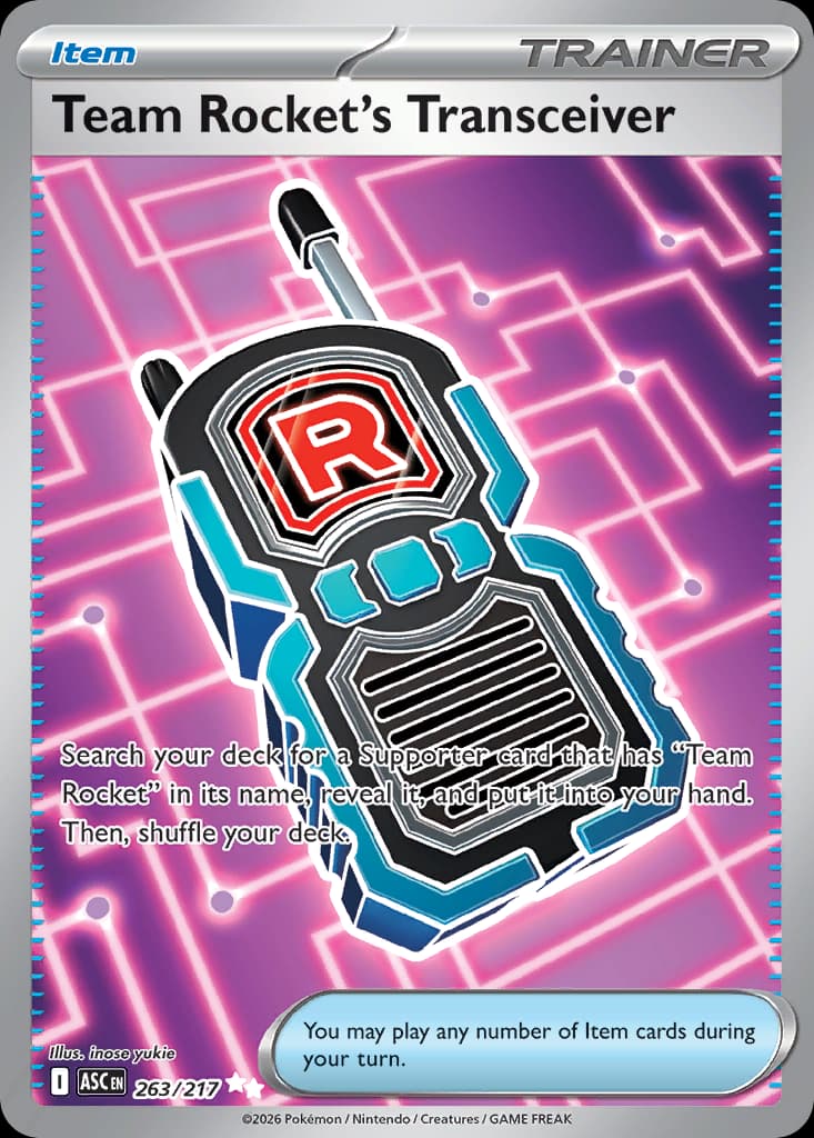 Team Rocket's Transceiver, 263/217, Standard