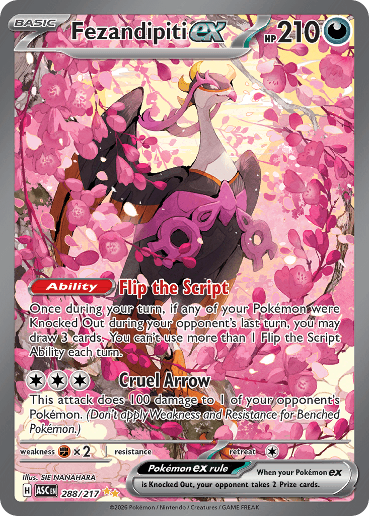 Fezandipiti ex, 288/217, Standard