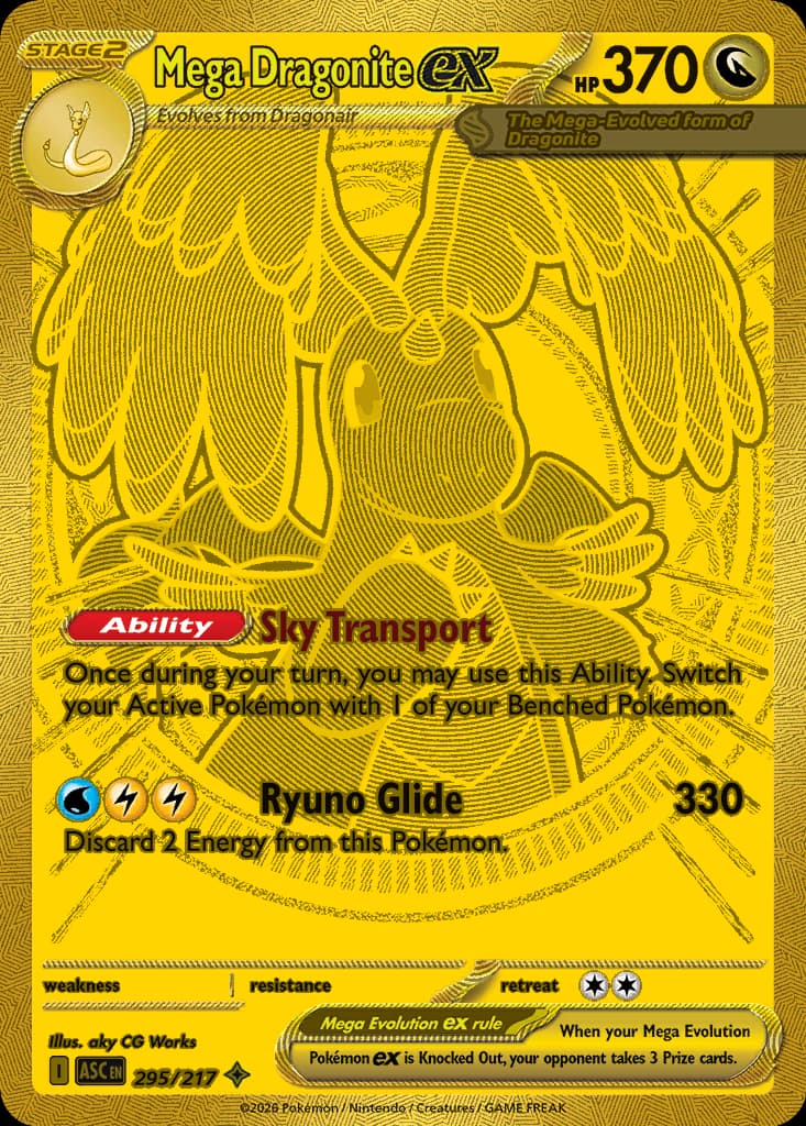 Mega Dragonite ex, 295/217, Standard