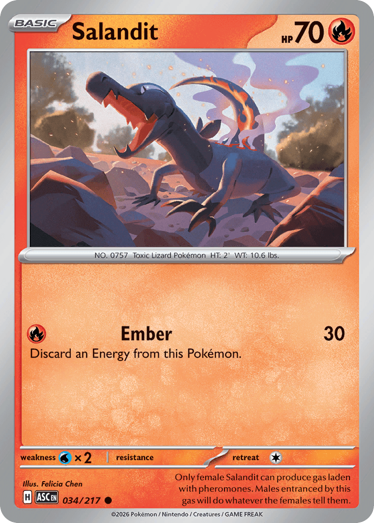 Salandit, 34/217, Standard