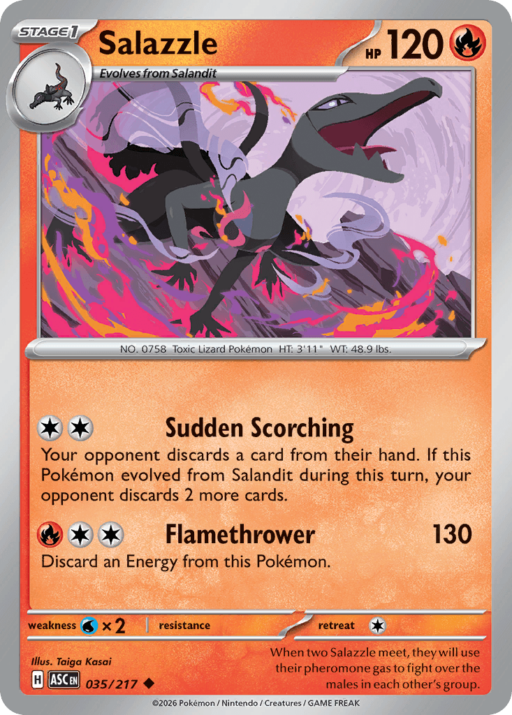 Salazzle, 35/217, Standard