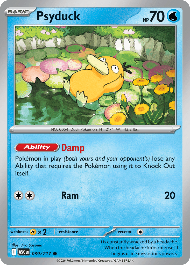 Psyduck, 39/217, Standard
