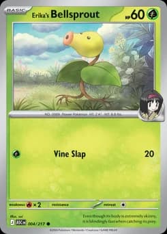 Erika's Bellsprout, 4/217, Standard