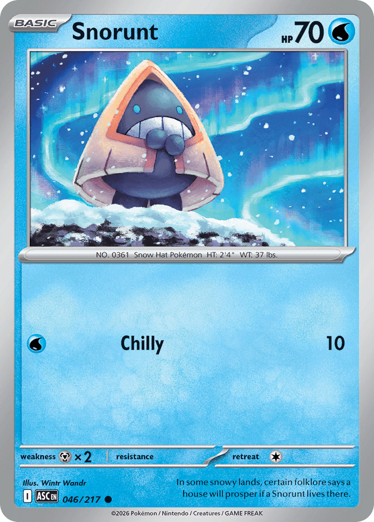 Snorunt, 46/217, Standard