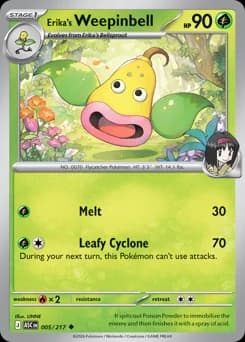 Erika's Weepinbell, 5/217, Standard