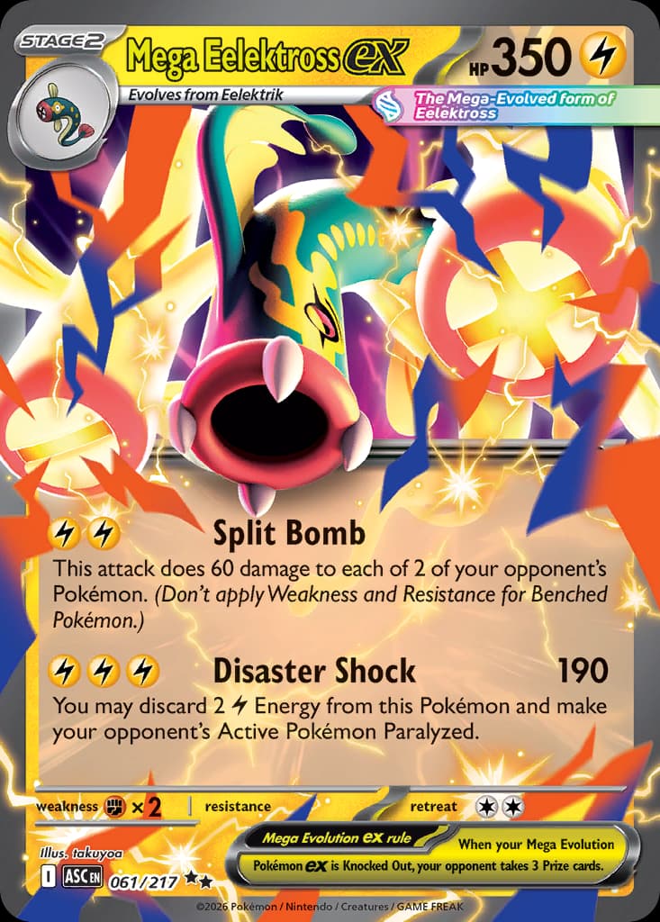 Mega Eelektross ex, 61/217, Standard