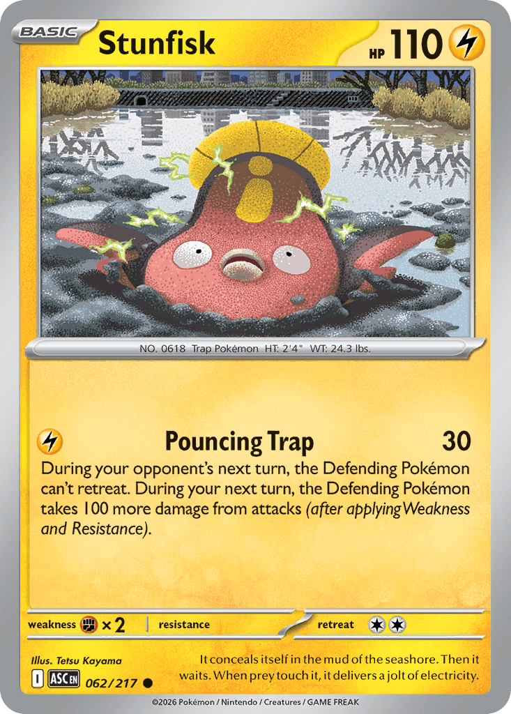Stunfisk, 62/217, Standard