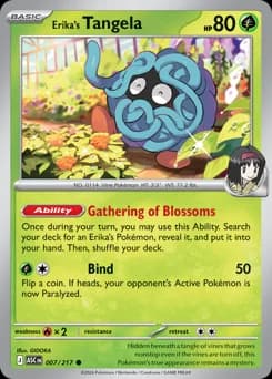 Erika's Tangela, 7/217, Standard