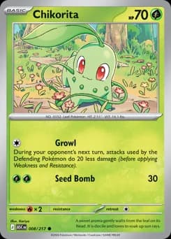 Chikorita, 8/217, Standard