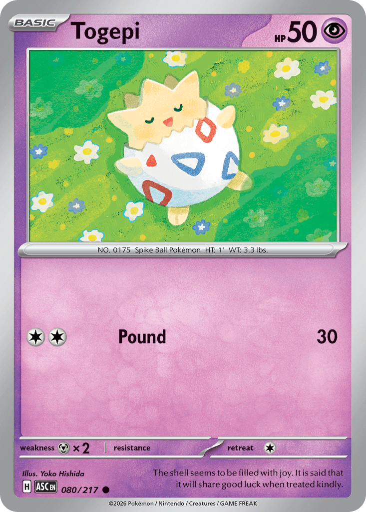 Togepi, 80/217, Standard