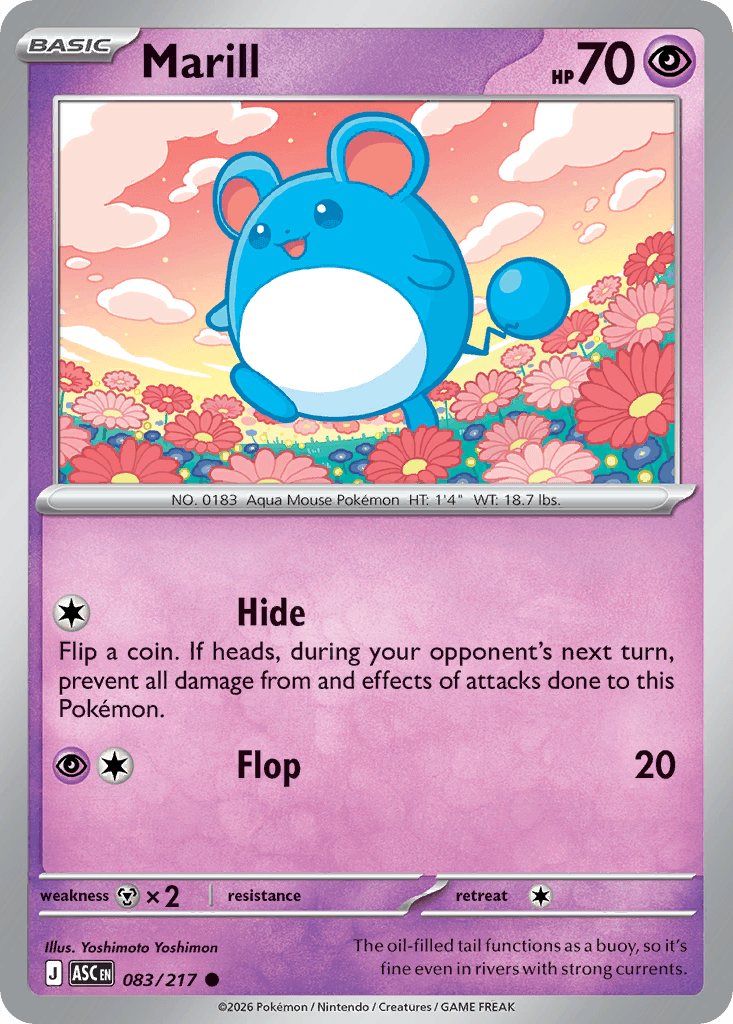 Marill, 83/217, Standard