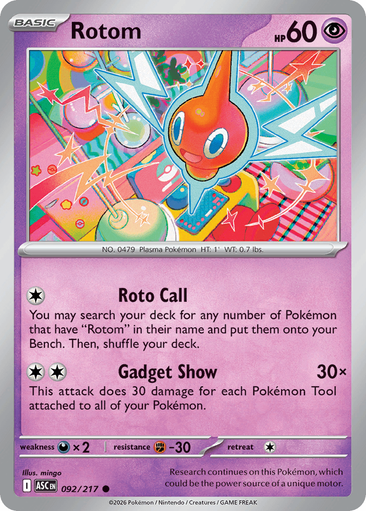 Rotom, 92/217, Standard