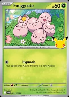 Exeggcute, 1/128, Standard