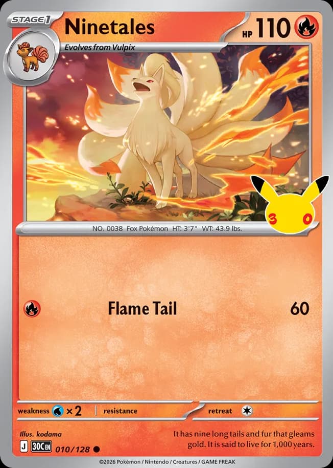 Ninetales, 10/128, Standard