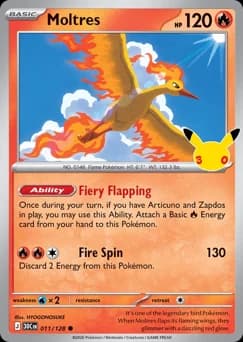 Moltres, 11/128, Standard