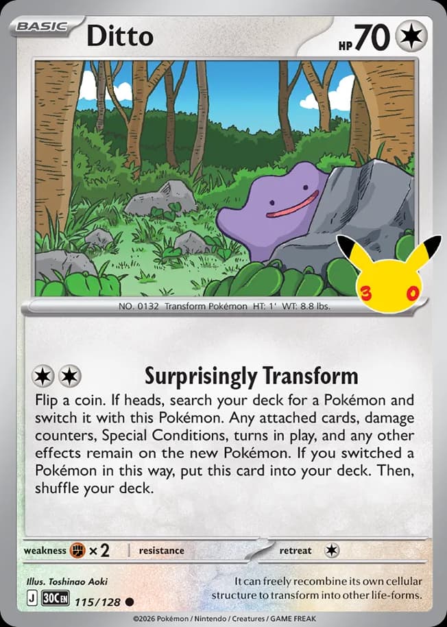 Ditto, 115/128, Standard