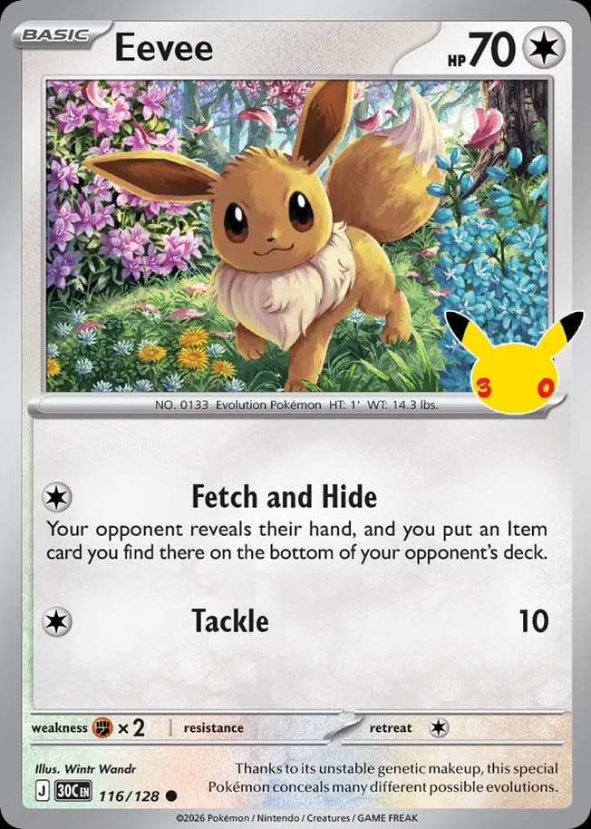 Eevee, 116/128, Standard