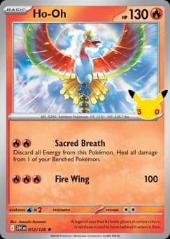 Ho-Oh, 12/128, Standard