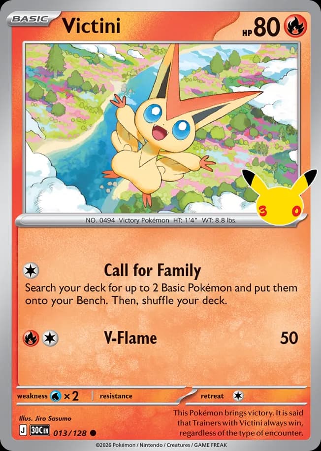 Victini, 13/128, Standard