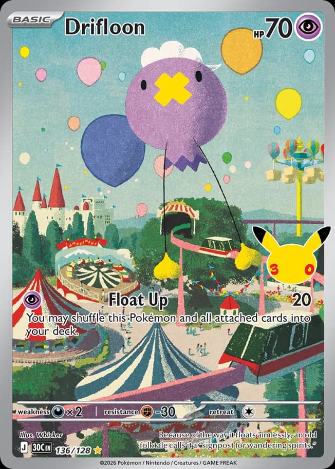 Drifloon, 136/128, Standard