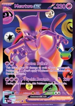 Mewtwo ex, 157/128, Standard