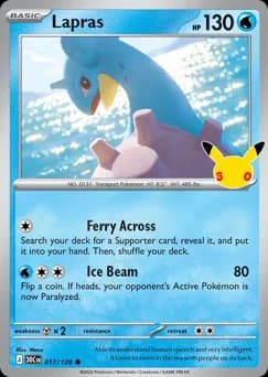 Lapras, 17/128, Standard