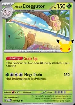 Alolan Exeggutor, 2/128, Standard