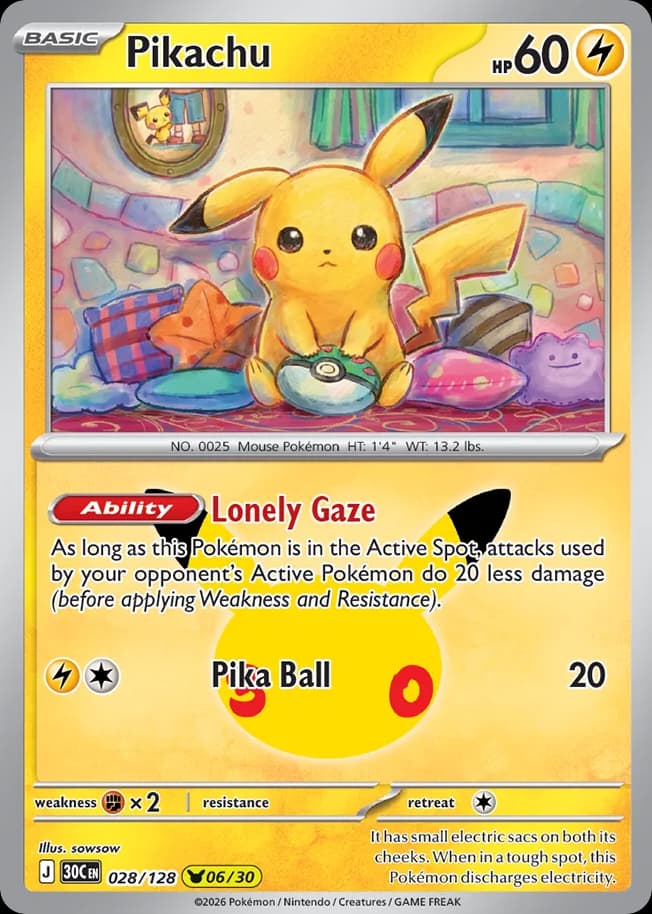 Pikachu, 28/128, Standard