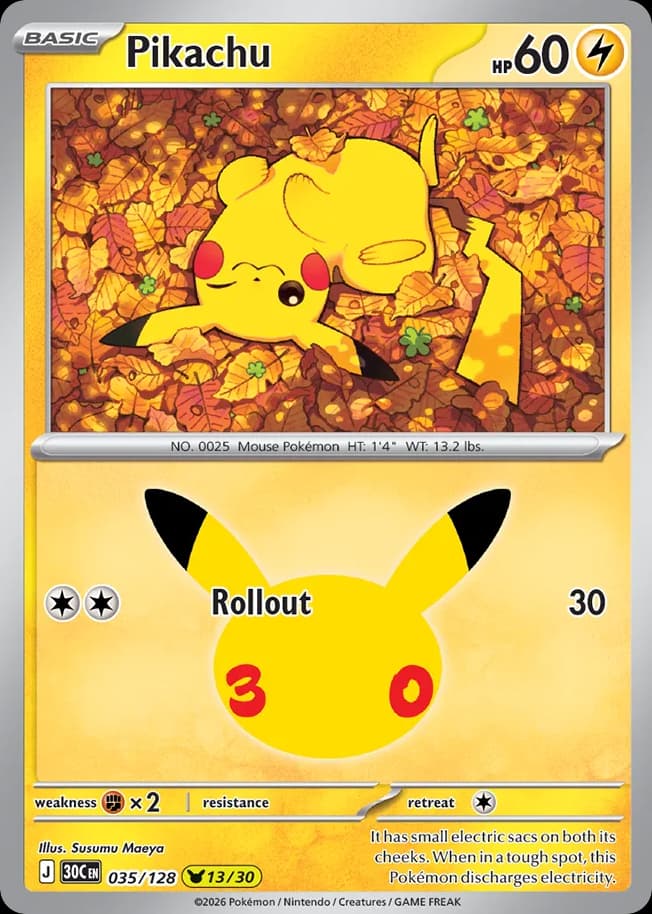 Pikachu, 35/128, Standard