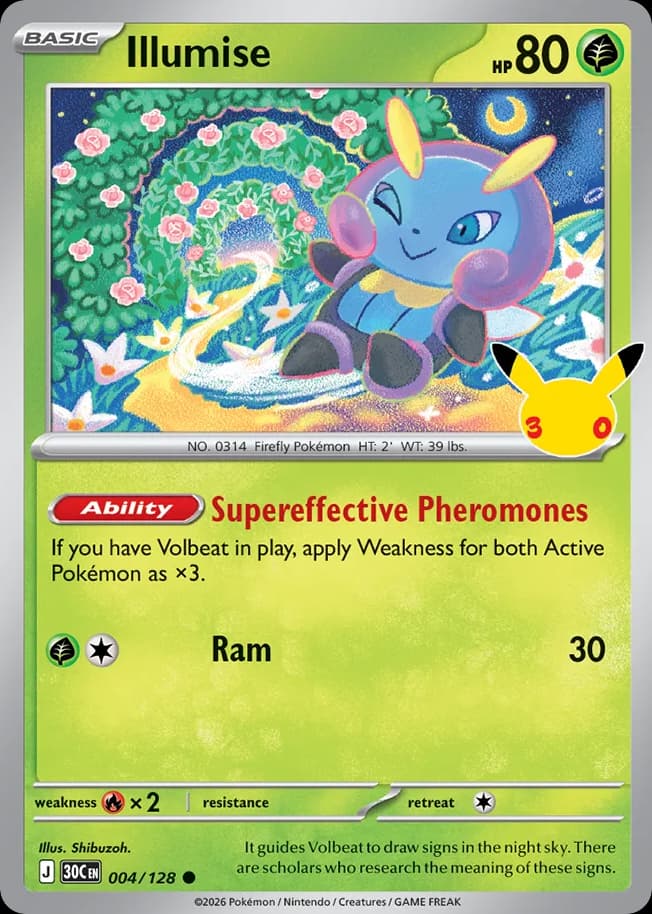 Illumise, 4/128, Standard
