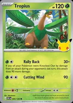 Tropius, 5/128, Standard