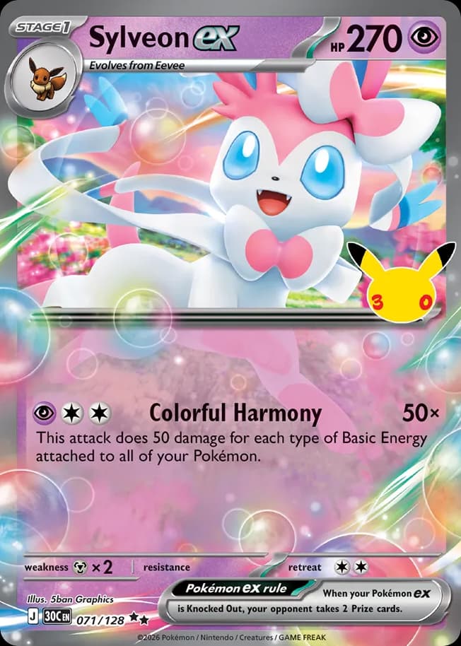 Sylveon ex, 71/128, Standard