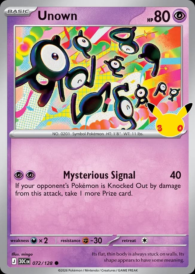 Unown, 72/128, Standard