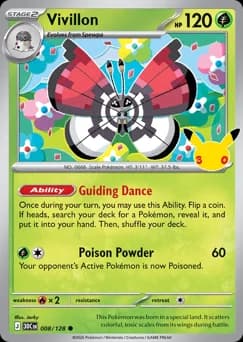 Vivillon, 8/128, Standard