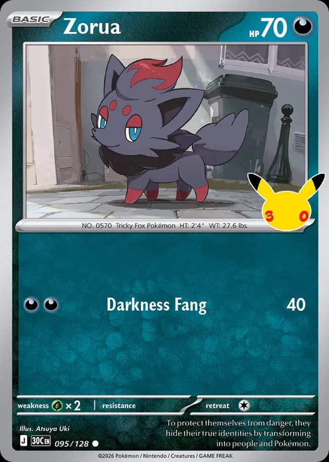 Zorua, 95/128, Standard