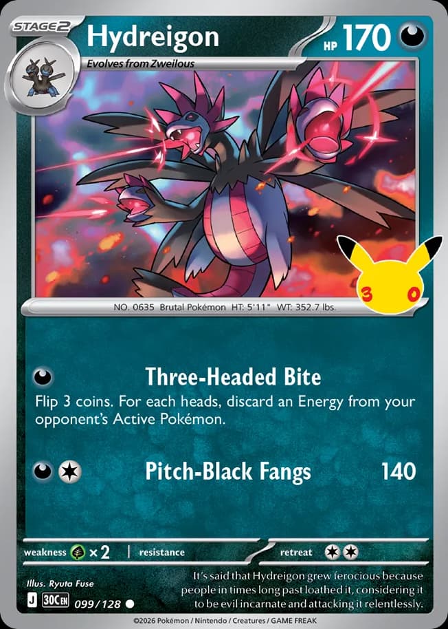 Hydreigon, 99/128, Standard